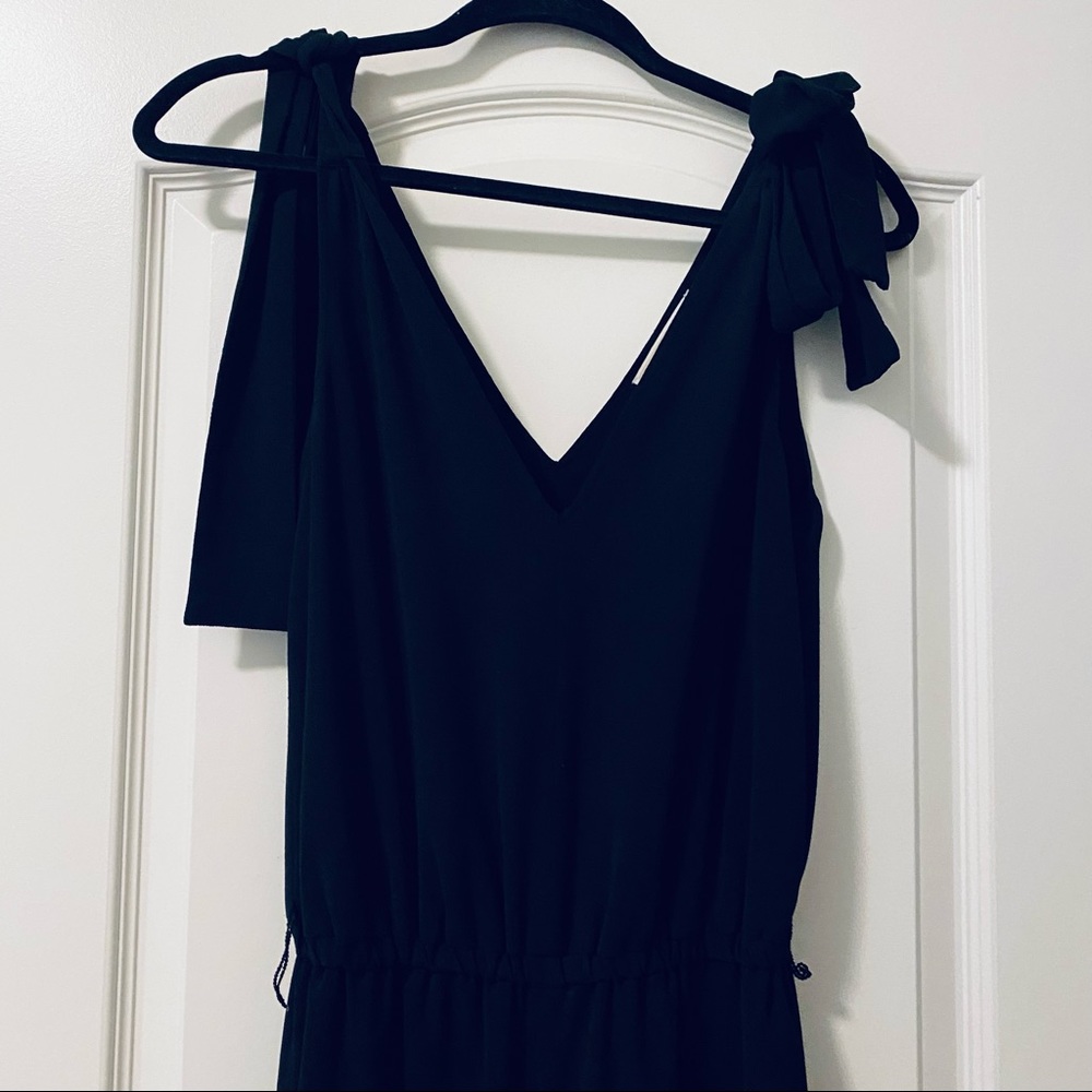 Michael Kors Vneck Tie Shoulder Jumpsuit - Picture 5 of 6